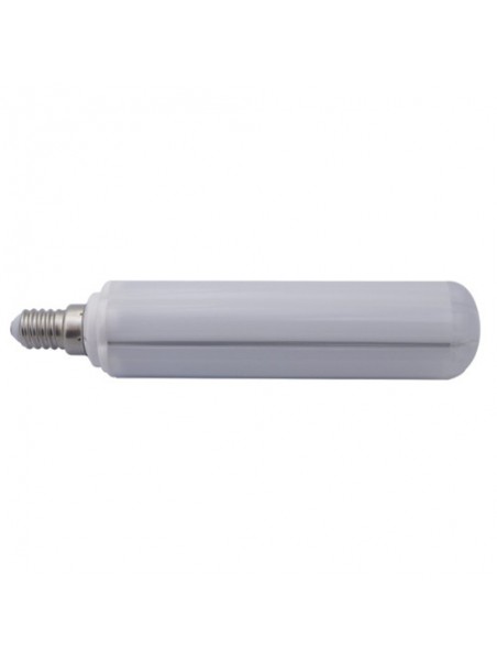 6049300D14O83 E14 Tube led 8w 800lm 3000K Opal Dimmable 230v