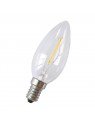 Ampoule flamme LED 5W E14 230V dimmable SUDRON 713511 713512