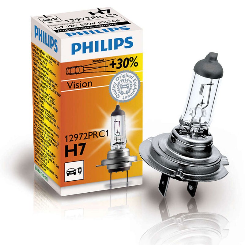 Philips Standard H7 12v 55w Px26d 12972c1, Lampe Brillante D'origine Pour  Phare Halogène De Voiture, Ampoule Automatique Ece (simple) - Phare De  Voiture Ampoules (halogène) - AliExpress