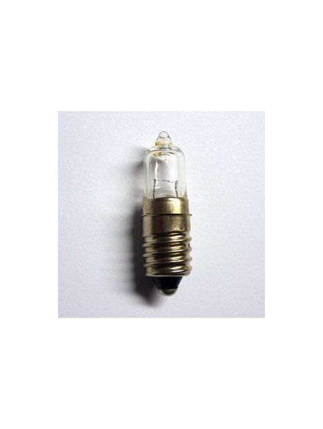 2040500074800 E10 Lampe halogène 9,3x31 6v 3w Claire AC