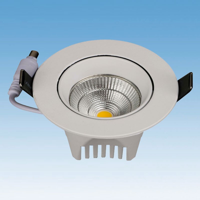 P052400986938 Spot encastré Blanc LED 9W 3000K 38D 810lm 230v LAES