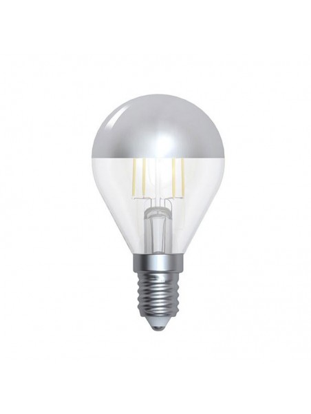 6021900156474 E14 Sphérique Calotte Argentée LED 4W 2700K Dimmable Girard Sudron