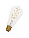 6070500144335 E27 Poirette led ST64 5W 2000K Claire Dimmable Effet filament 240V Spiraled