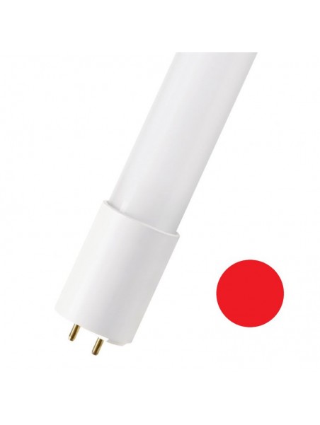 6510500141890 G13 Tube LED T8 600mm 10W ROUGE EM+AC