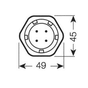 3040100266040 GR14Q MASTER PL-R Eco 17W /840 /4P PHILIPS